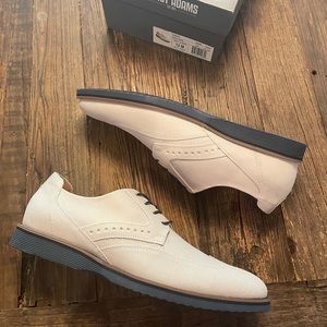 Stacy Adams Luxley Wingtip Oxford in Chalk